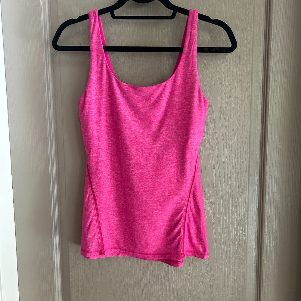 lululemon pink tank gorpcore barbiecore